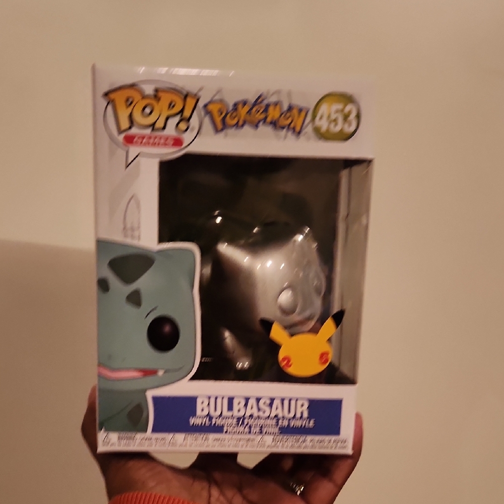 Funko Pop! Silver Bulbasaur Pop #453